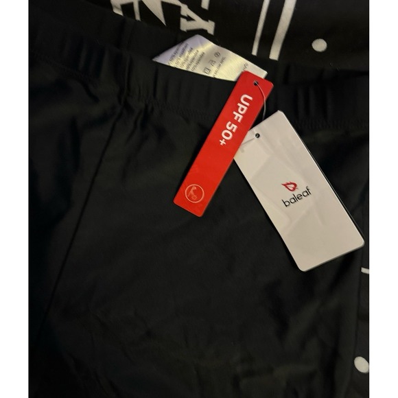 NEW Baleaf Women's Black Lycra Spandex Active Compression Shorts,‎ Small - Picture 3 of 5